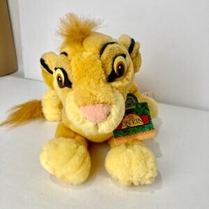 90s Applause plush Baby Simba - Disney The Lion King stuffed animal NWT
